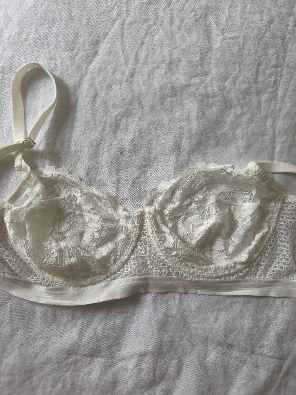 Else Lingerie Petunia Full Cup Underwire Bra | Ivory - 38DD